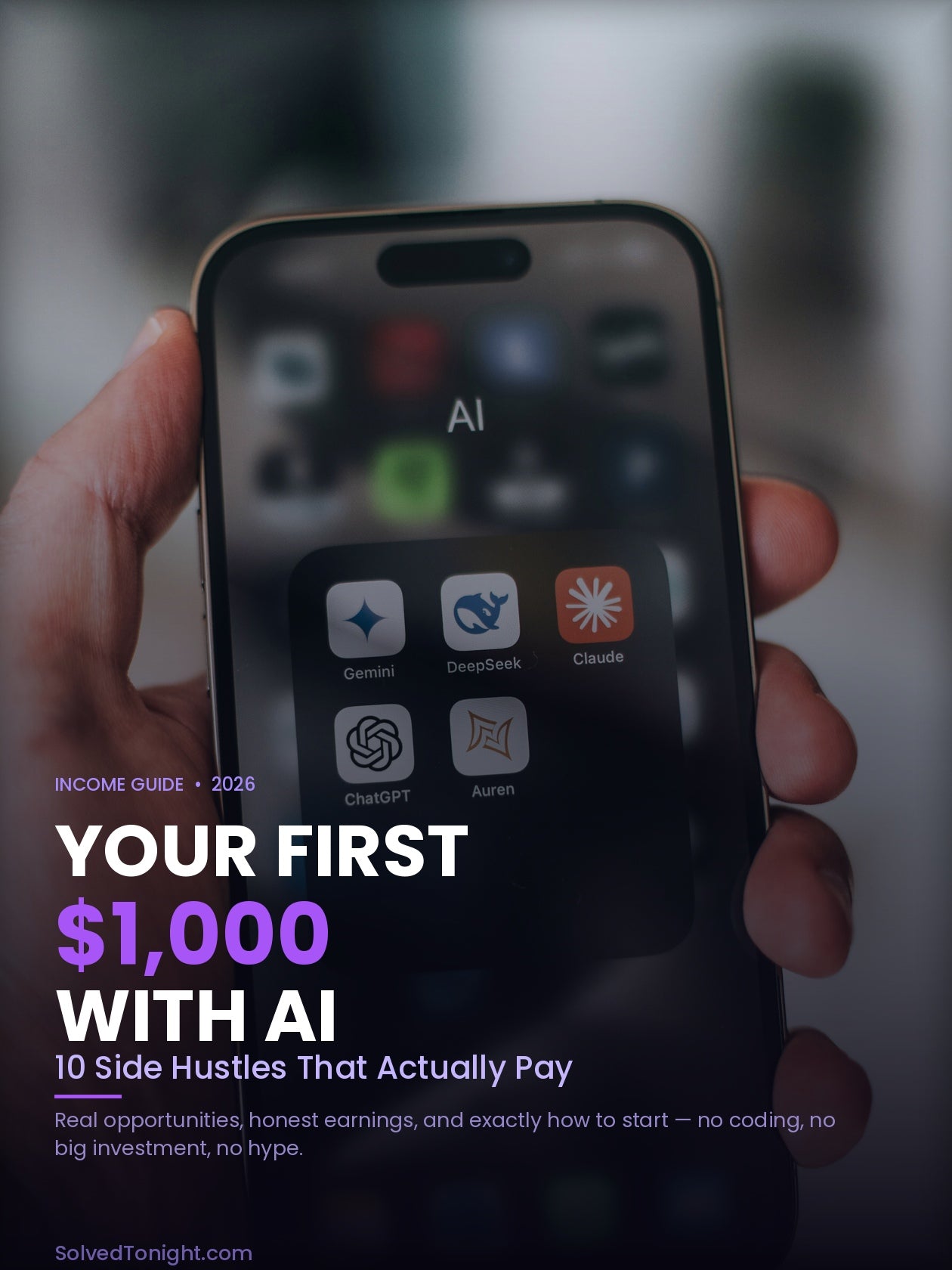 Your First $1000 With AI